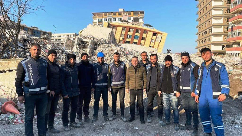 Sincan Belediye Başkanı Murat Ercan Deprem Bölgesinde