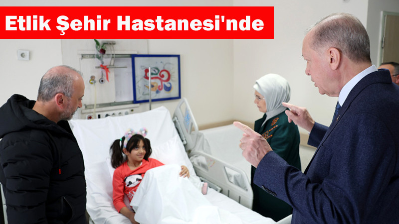 Cumhurbaşkanı Erdoğan'dan Depremzede Çocuklara Hastanede Ziyaret