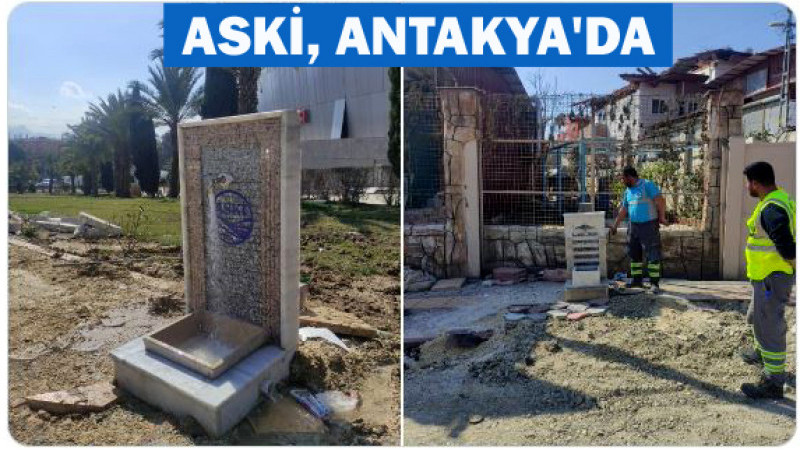 Ankara Büyükşehir'den Antakya'ya 10 Adet Çeşme