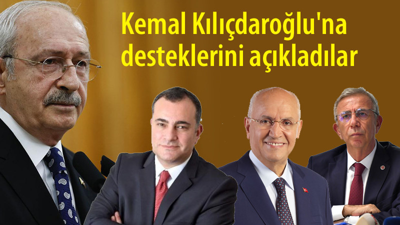 Ankara'nın CHP'li Belediye Başkanlarından Kılıçdaroğlu'na Destek