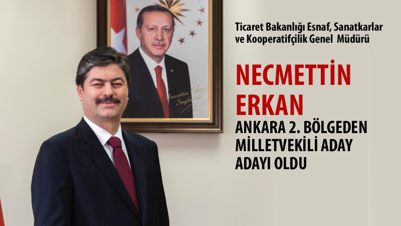 Necmettin Erkan, AK Parti'den Milletvekili A. Adayı Oldu