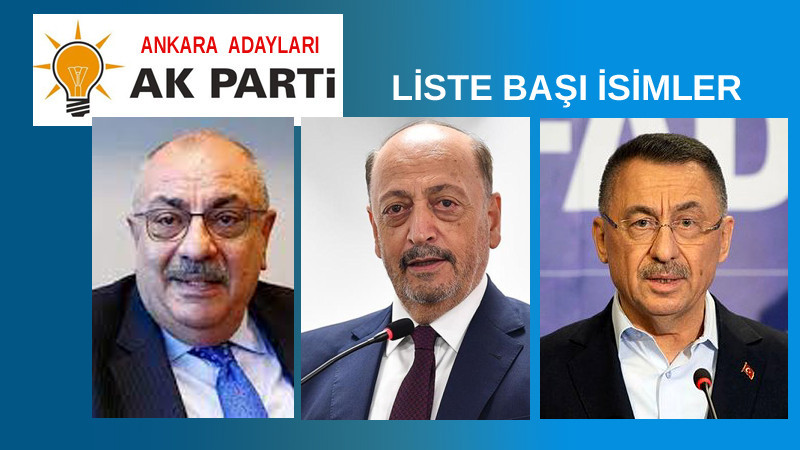 AK Parti'nin Ankara'da Milletvekili Adayları Belli Oldu