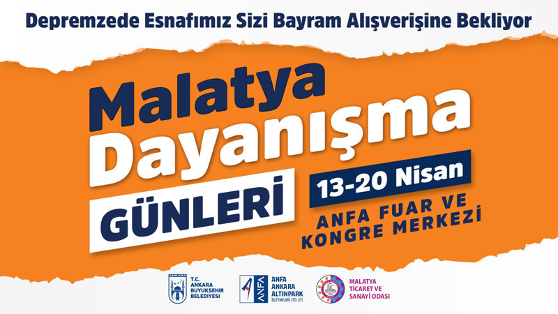 Malatya Esnafı Yaralarını Ankara'da Saracak