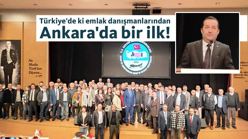 Ankara'da Emlak Danışmanları Bir İlki Gerçekleştirdiler