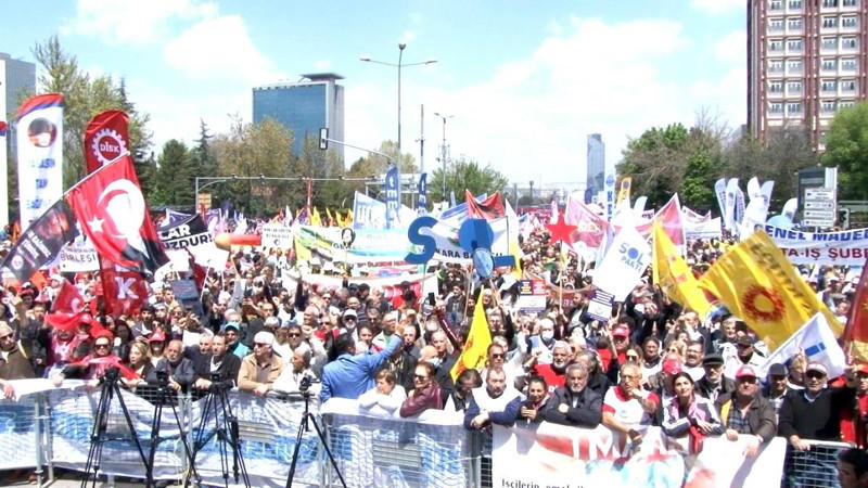 Ankara'da 1 Mayıs'a Coşkulu Kutlama
