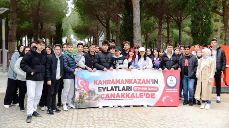 Kahramankazan Belediyesi'nden Çanakkale Gezisi