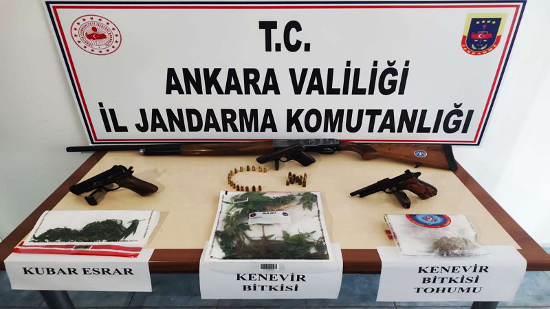 Başkent Ankara'da Uyuşturucu Operasyonu