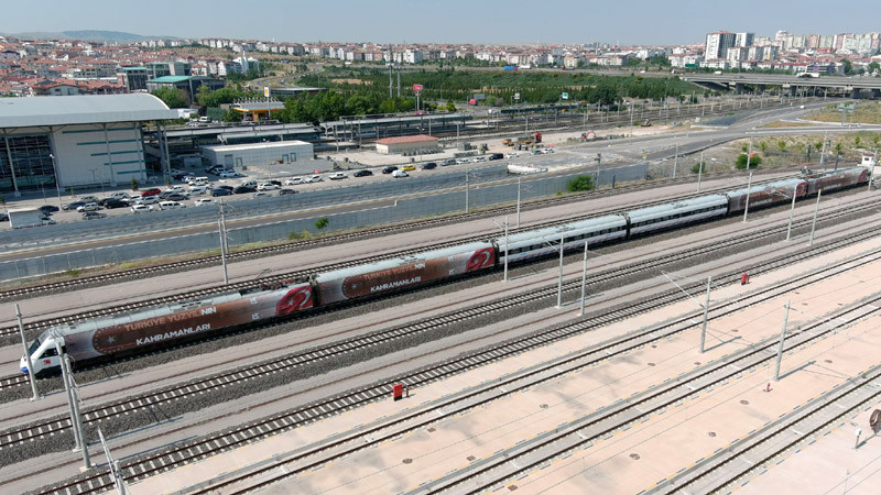 15 Temmuz Treni Ankara'dan Yola Çıkıyor