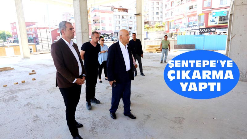 Fethi Yaşar, Şentepe'ye Çıkarma Yaptı