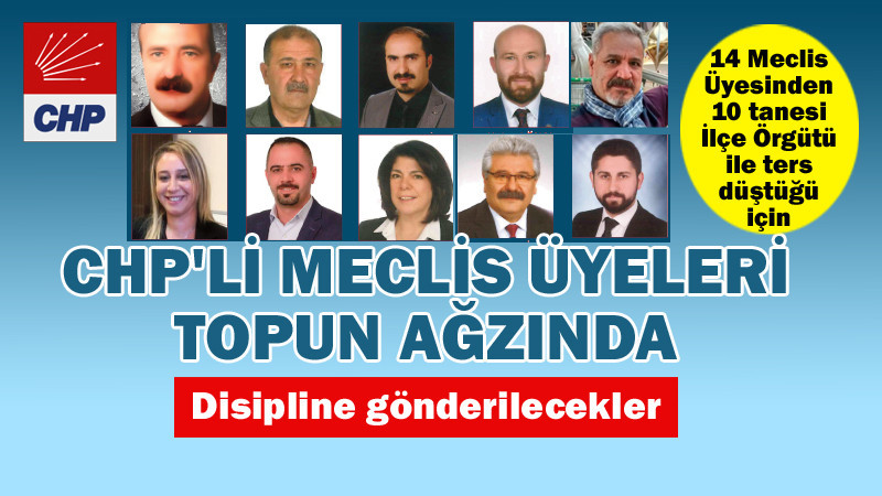 Etimesgut CHP'de Meclis Üyeleri Disipline Verilecek