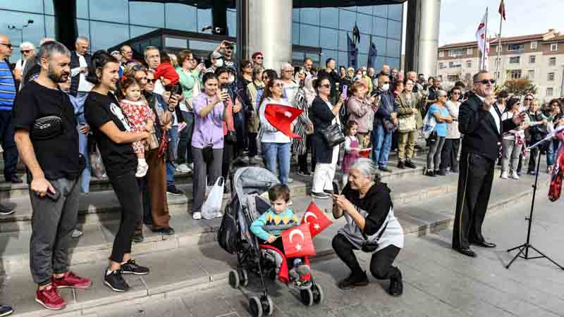 Ankara'da Cumhuriyet'in 100. Yıl Coşkusu Sürüyor