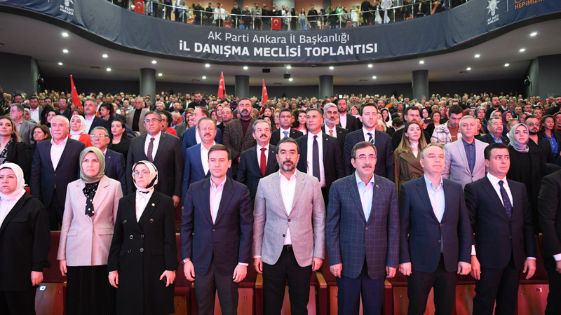 AK Parti Ankara İl Danışma Kurulu Toplandı