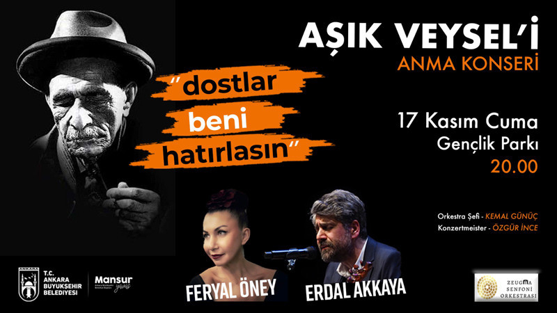 Ankara'da Aşık Veysel'i Anma Programı Düzenlendi