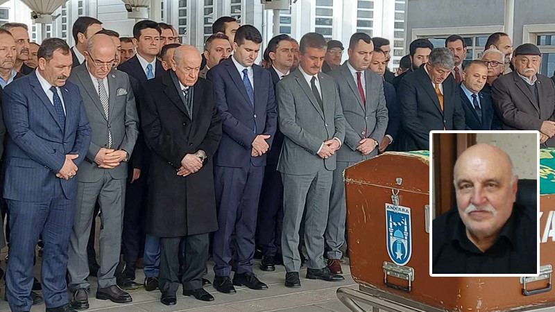 MHP Lideri Devlet Bahçeli Sincan'da Cenazeye Katıldı