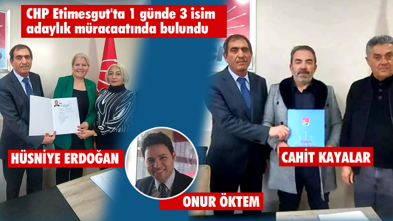 Etimesgut CHP'de Belediye Başkan Adaylığı İçin Zorlu Yarış