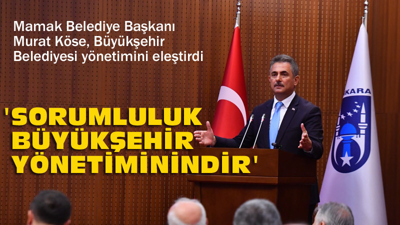 Murat Köse Büyükşehir Belediyesi Yönetimini Eleştirdi