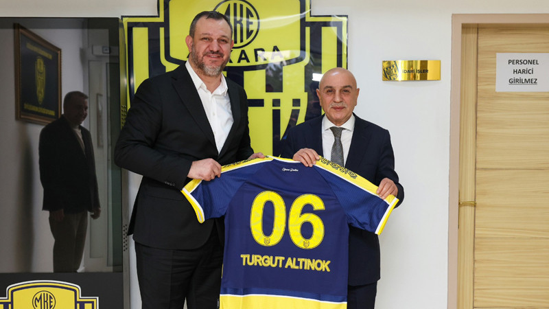 Turgut Altınok'tan Ankaragücü'ne Ziyaret