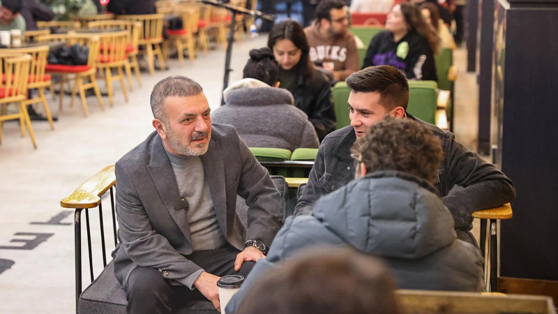 Murat Ercan, Yeni Projelerine Gençlerle Paylaştı