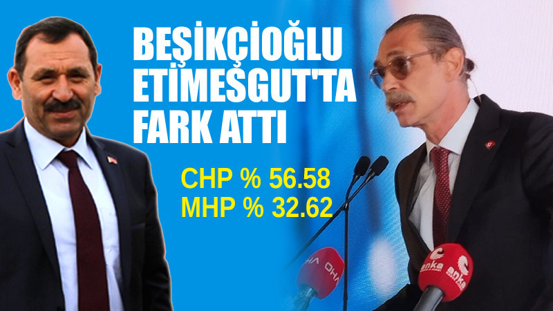 Etimesgut'ta Erdal Beşikçioğlu'na Rekor Oy