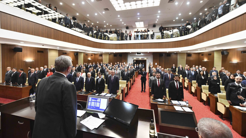 Ankara Büyükşehir Belediye Meclisi Bayramda Toplandı