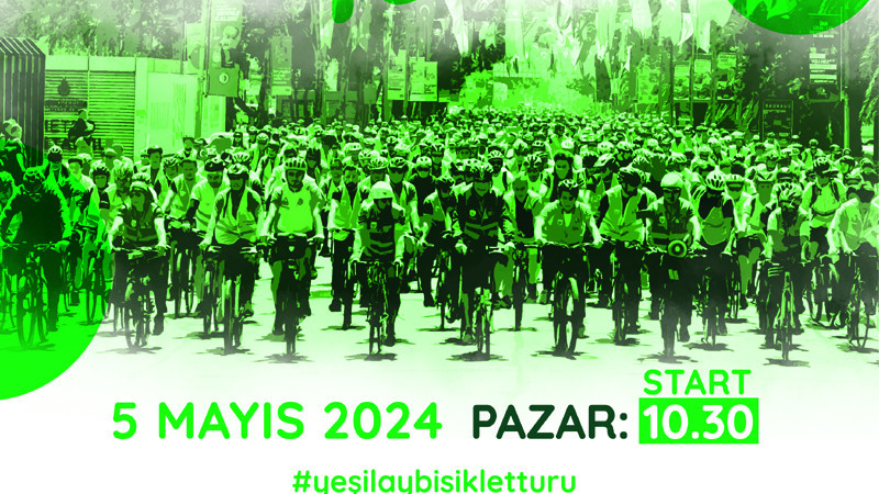 Yeşilay Bisiklet Turu 5 Mayıs Pazar Günü