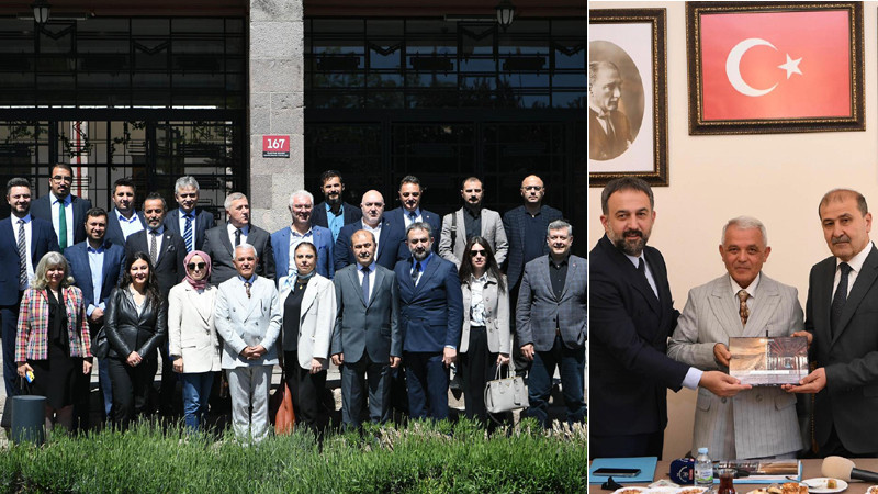 Ankara Kent Konseyi'nden Başkan Şahin'e Ziyaret