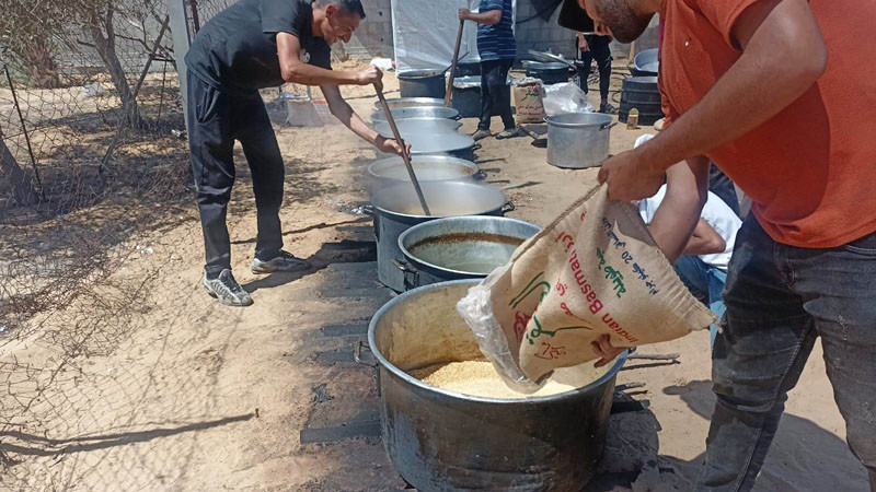 Türk Kızılay, Gazze'de Aşevi ile Yeniden Hizmette