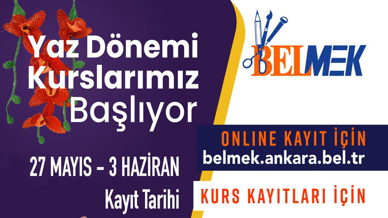 BELMEK'te yeni dönem kurs kayıtları başladı