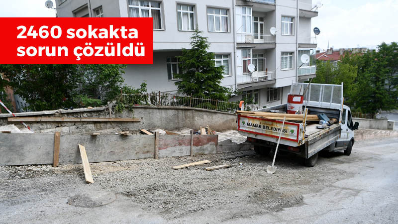 Mamak Abidinpaşa'daki Gider Sorunu Çözüldü