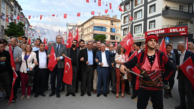 Mamak'ta İstanbul'un Fethi İle İlgili Yürüyüş