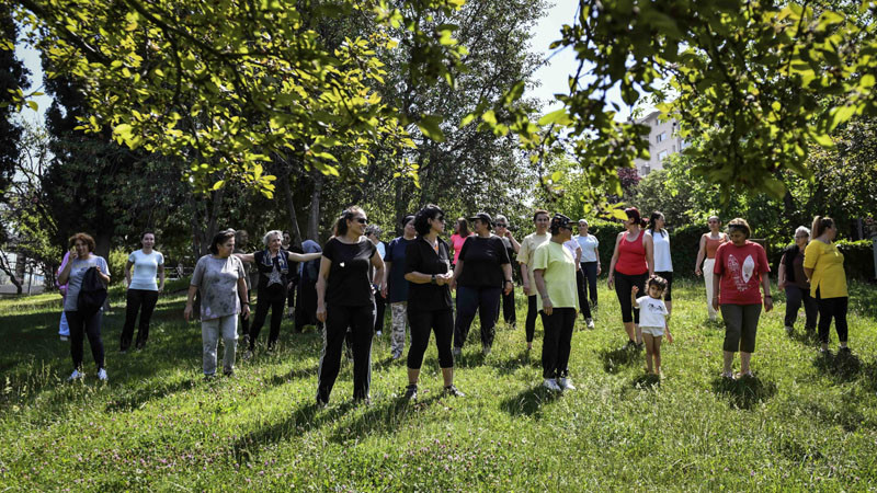 Ankara Parklarında Spor Etkinlikleri Başladı