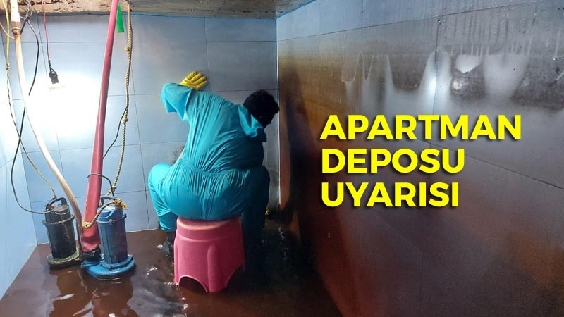 ASKİ'den Ankaralılara Apartman Deposu Uyarısı