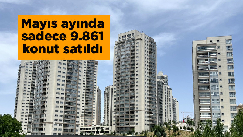 Ankara'da Konut Satışları Düşmeye Devam Ediyor