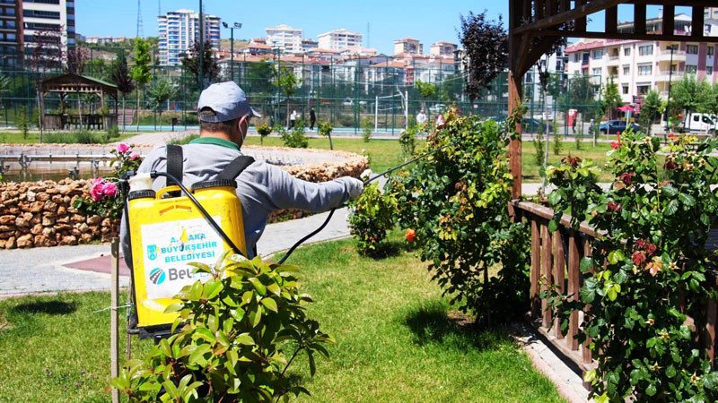 Keçiören'de İlaçlama Seferberliği Devam Ediyor