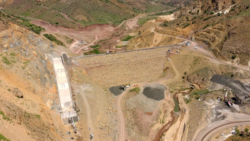 Bala Süleymanlı Barajı'nda Çalışmalar Aralıksız Sürüyor