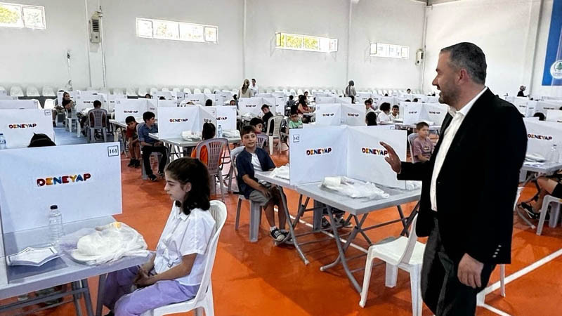 Pursaklar'da DENEYAP Atölyeleri Öğrenci Seçme Sınavı