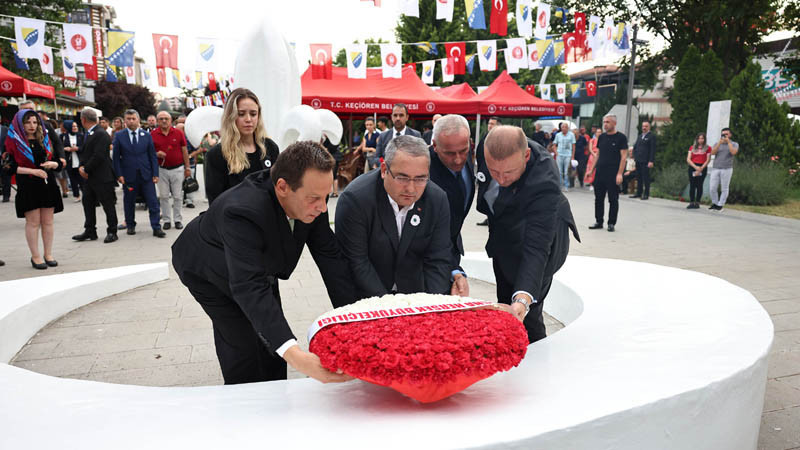 Srebrenitsa Şehitleri İçin Keçiören'de Anma Programı