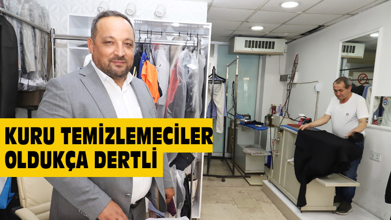 Ankara'da Kuru Temizlemeciler Oldukça Sıkıntılı