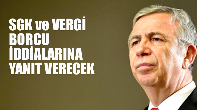 Mansur Yavaş İddialarla İlgili Basın Toplantısı Düzenliyor