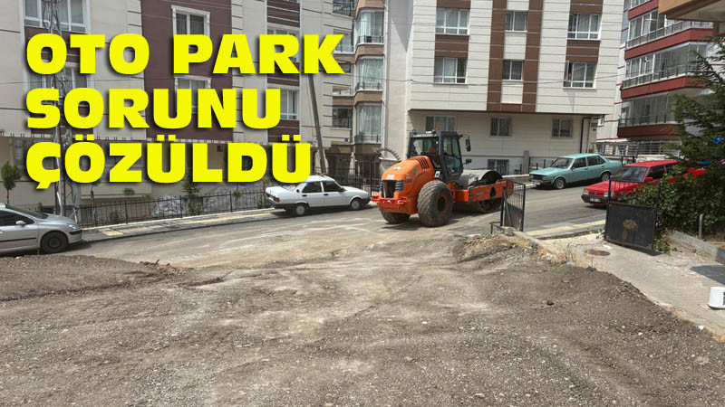 Yeşilbayır Mahallesi'nde Oto Park Sorunu Çözüldü