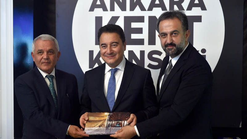 Ali Babacan'dan Ankara Kent Konseyi'ne Ziyaret