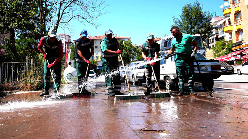 Keçiören'in 51 Mahallesi Yıkanıyor