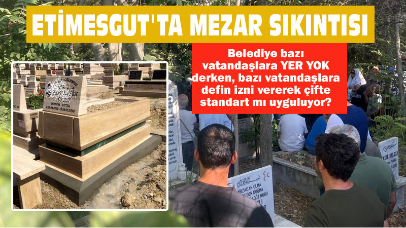 Etimesgut'ta Mezarlık Sıkıntısı Yaşanıyor