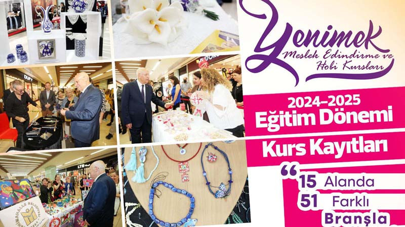 Yenimahalle'de YENİMEK Kurslarına Kayıtlar Başladı