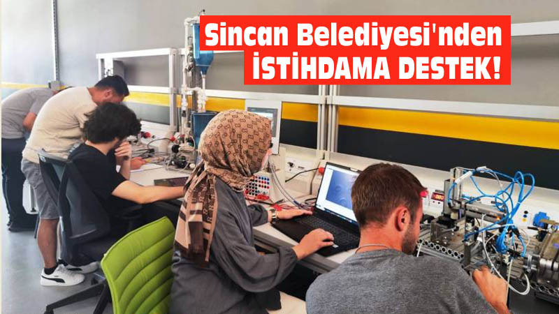 Sincan Belediyesi'nden Meslek Edindirme Kursları