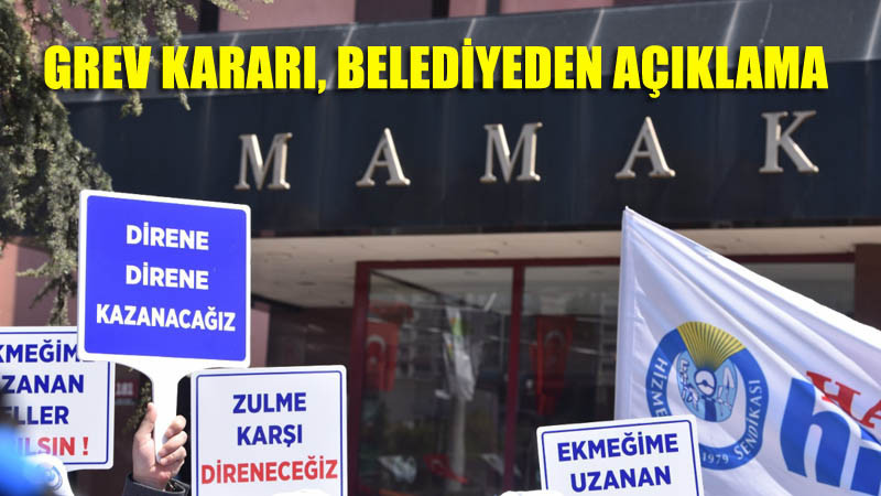 Mamak Belediyesi'nde Grev Kararı Alındı