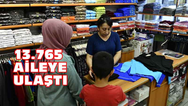 Ankara Büyükşehir'den 13 bin 765 Aileye Destek!