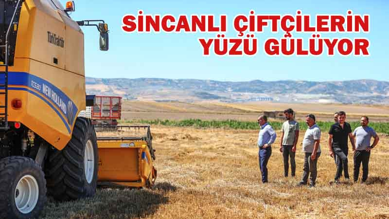 Sincan Belediyesi'nden Çiftçilere Tohum Desteği