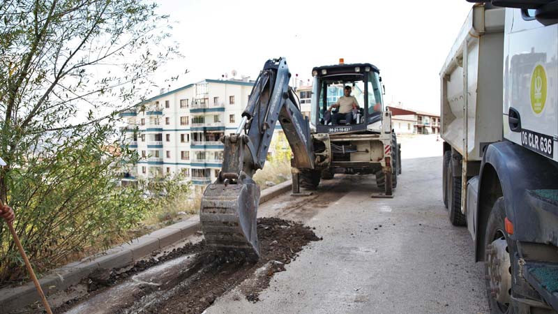 Keçiören Belediyesi'nden Alt Yapı Çalışmalarına Devam