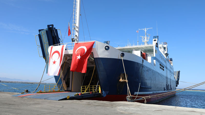 Anamur KKTC Arasında Yeni Gemi Seferleri